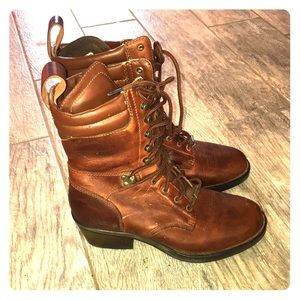 Double-H Boots leather size 9 1/2